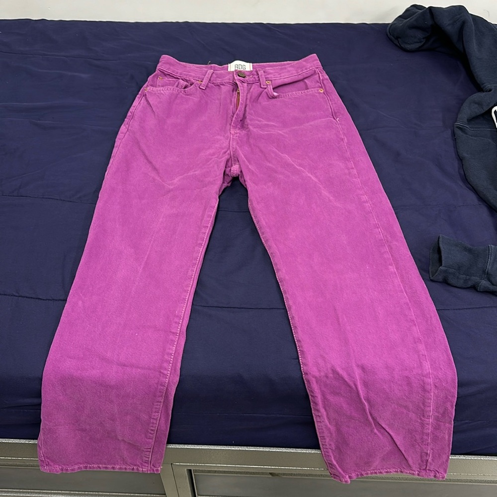 BDG Purple Cowboy Jeans